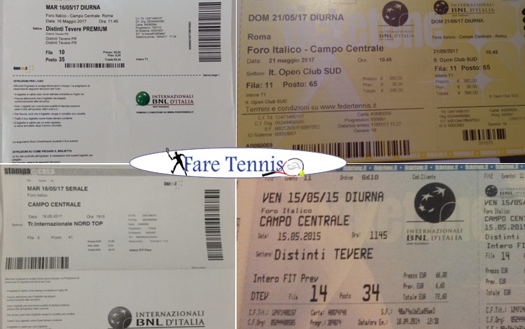 Foresight earthquake Criticism Biglietti Internazionali Tennis Roma 2021 | Fare Tennis