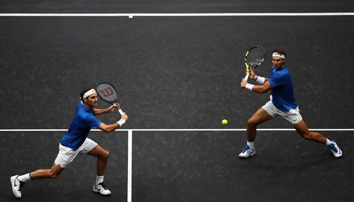 Federer e Nadal in doppio alla Laver Cup