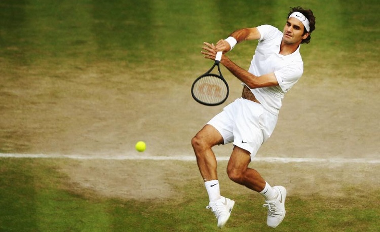 Federer tennis Smash
